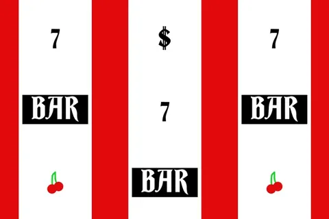 Spielautomat, Zeichnung