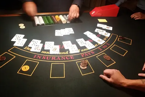 Blackjack-Tisch